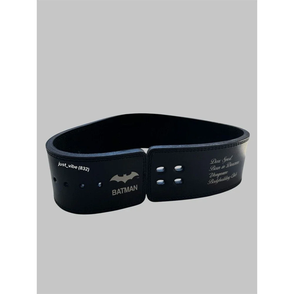 Darc Sport x Batman Born In Darcness Weightlifting Heavy Duty Belt Sz Small NEW